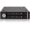 ICY DOCK - ToughArmor - MB992SK-B - SATA - Adaptador - 2x 2,5 inch > 3,5 inch - SATA 6 Gbit/s - Cerradura de seguridad - Metal - LED - hasta 9,5 mm de altura