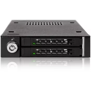 ICY DOCK - ToughArmor - MB992SK-B - SATA - Adaptador - 2x 2,5