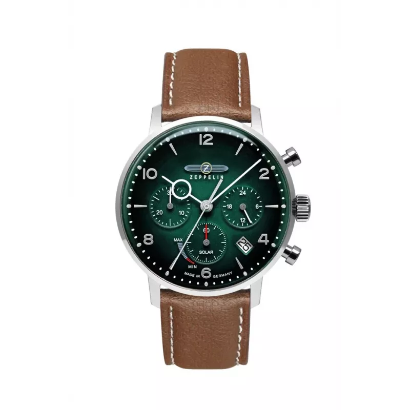 Reloj Zeppelin Hindenburg Solar 8086-4_n - reloj de pulsera solar, indicación analógica