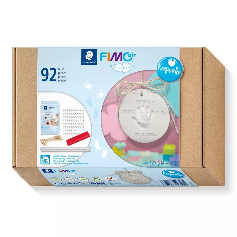 Pasta de modelar Staedtler FIMOair Keepsake 125 g blanco