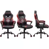 Silla de oficina Subsonic SA5573-IM1 asiento acolchado respaldo acolchado blanco