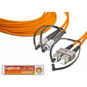 Lightwin LDP-50 FC-SC 10.0 cable de fibra óptica 10 m naranja (LDP-50 FC-SC 10.0)