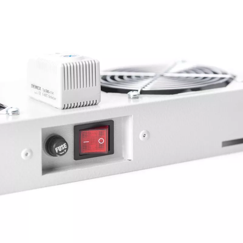 Unidad de ventilador de techo Digitus DN-19 FAN-2-WM-T