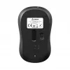 Ratón SBOX WM-602 negro interfaz inalámbrica
