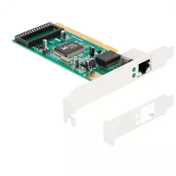 Tarjeta PCI DeLOCK a 1 x RJ45 Gigabit LAN RTL perfil completo y bajo