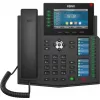 Fanvil X6U V2 teléfono IP, 20 líneas, LCD de 4,3 pulgadas, Gigabit Ethernet, PoE, USB, negro