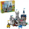 Juguete de construcción LEGO Creator 3 en 1 Castillo medieval de caballeros set 31168 — 1371 piezas, 6 minifiguras, a partir de 9 años