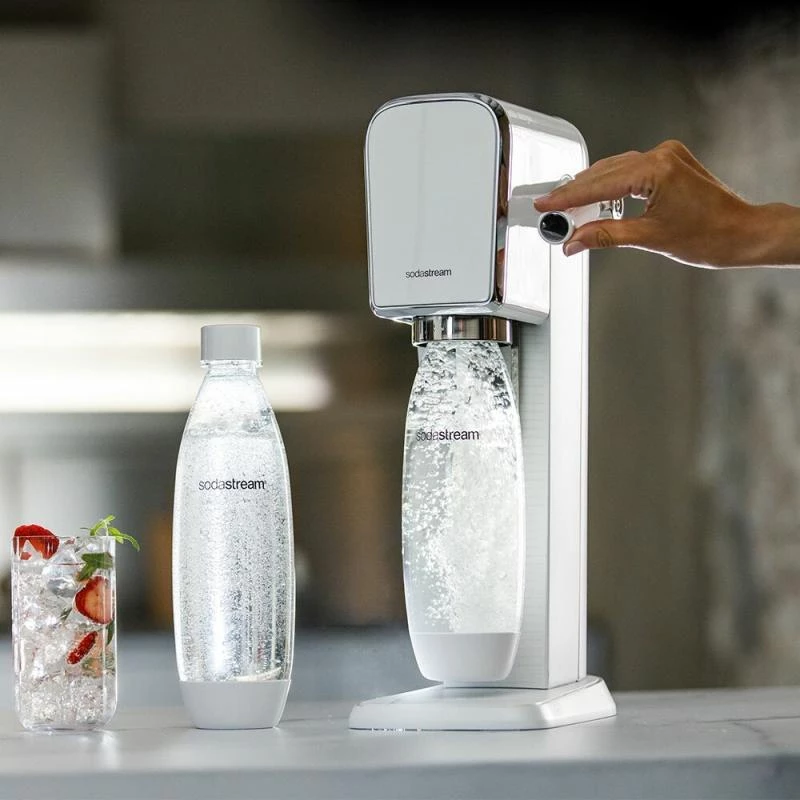 SodaStream Soda Maker ART blanco QC incl. botella PET 1L (1013511310)