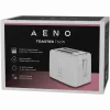 Tostadora AENO ATS0002W 2 ranuras, 780–930 W, 220–240 V 50–60 Hz, 3 modos, 7 niveles de tostado, blanca