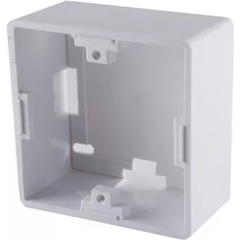 Caja de superficie ShiverPeaks Basic-S ancho 80mm alto 80mm fondo 40mm