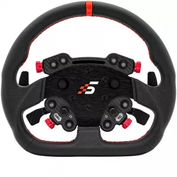 Volante Simagic GT1 D + Pro-Hub/Botón - Cuero