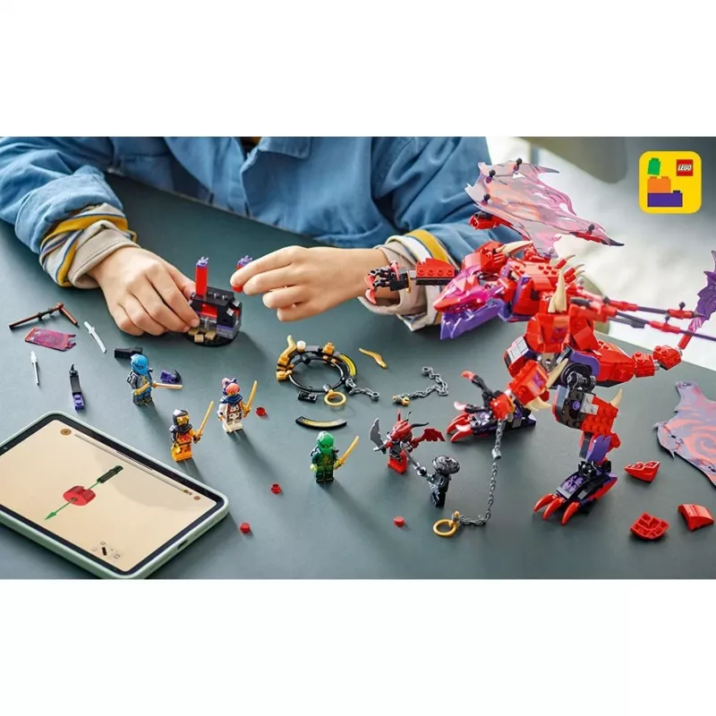 LEGO NINJAGO 71832 Thunderfang Dragón del caos