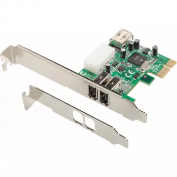 Tarjeta de interfaz PCIe Dawicontrol DC-1394