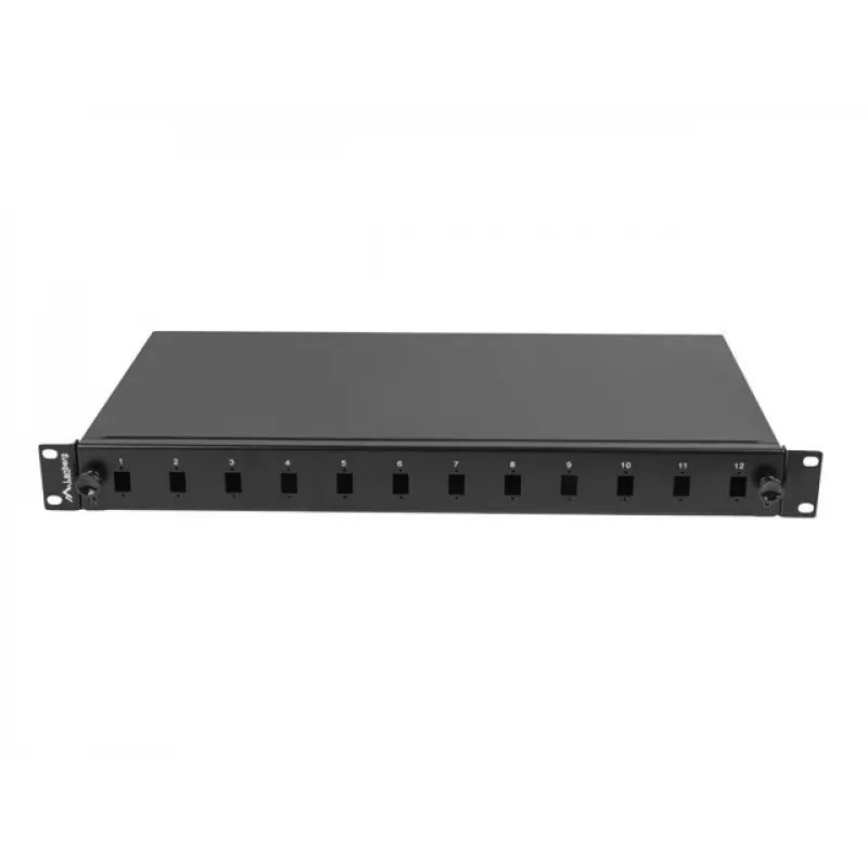 Caja de distribución de fibra óptica LANBERG FOP1-12SS-LDB — 12x SC Simplex, 12x LC Duplex