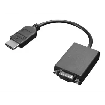Lenovo HDMI / VGA 0.2 m negro
