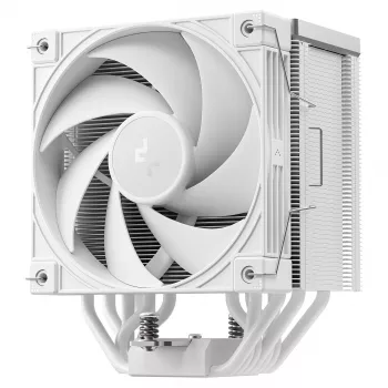 Disipador de aire DeepCool AK700 Digital WH, ventilador de 120 mm, compatible con AM5/AM4/LGA 1700/1200/1155/1151/1150, blanco
