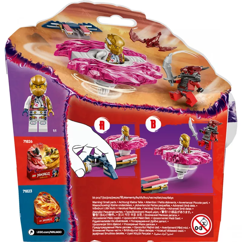 LEGO NINJAGO 71824 Peonza Spinjitzu dragón de Sora