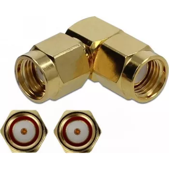 Conector de cable RP-SMA DELOCK 89949 dorado