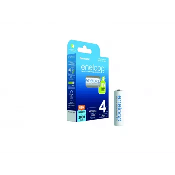 Baterías PANASONIC ENELOOP AA 2000 mAh 4 uds. (BK-3MCDE/4CP)