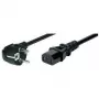 Cable de alimentación Tecline 808010 negro 1,8 m