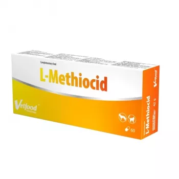VETFOOD L-Methiocid - Complemento para perros y gatos - 60 uds.