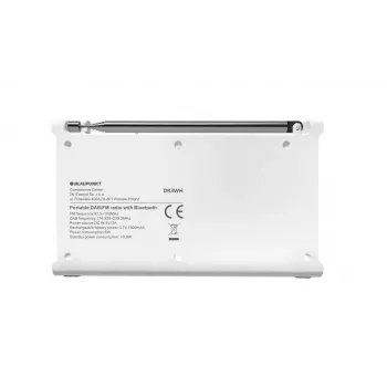 Radio portátil Blaupunkt DR3WH blanca