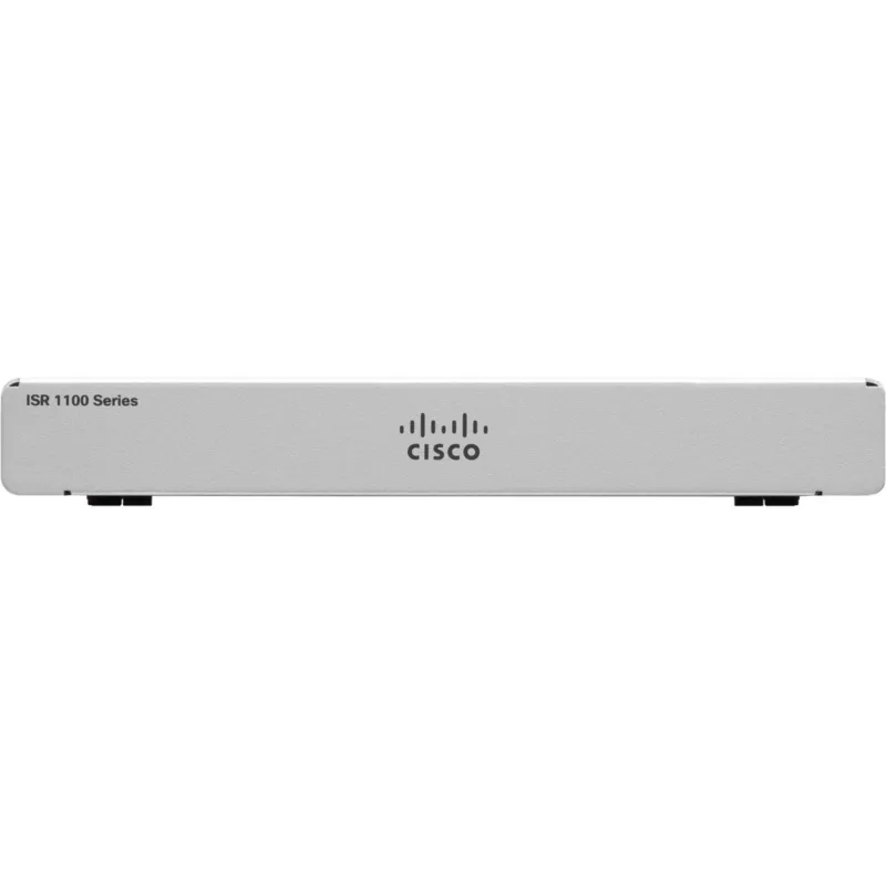 Router Cisco C1101-4P — router de sobremesa Integrated Services, 4 puertos Gigabit Ethernet (GbE), GE WAN, USB 3+, 1 año de garantía