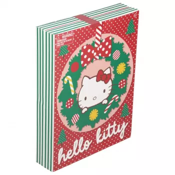 Calendario de adviento Paladone Hello Kitty papelería set de 24 días con regalos de papelería diarios