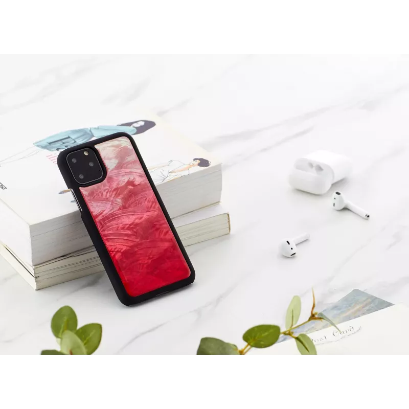 Funda para smartphone iKins para iPhone 11 Pro – funda protectora bicolor pink lake y negra