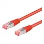 Cable de red Ethernet Wentronic 93663 rojo
