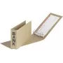 Archivador de anillas Pagna A6 marrón 40801-11 anilla D papel 260x140mm