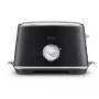 Tostadora Sage The Toast Select Luxe 2 rebanadas 1000 W negra, carcasa de acero inoxidable, control de tostado variable