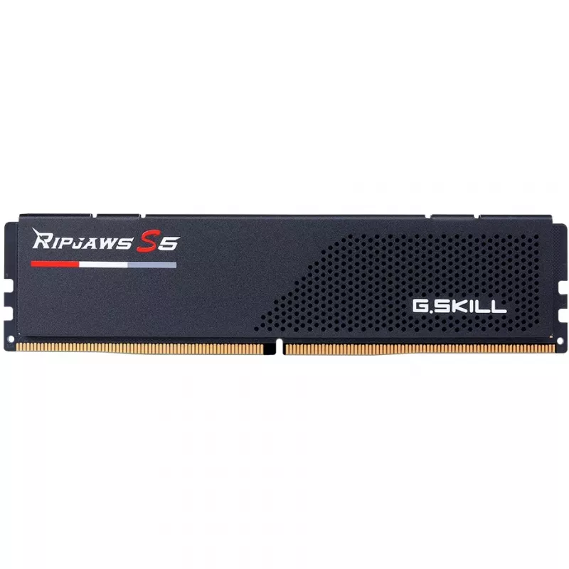 DIMM 32 GB DDR5-5600 (2x 16 GB) Kit dual, memoria RAM negra, F5-5600J4040C16GX2-RS5K, Ripjaws S5, INTEL XMP
