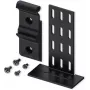 Kit de montaje TELTONIKA PR5MEC23 — ABS negro y acero para una instalación segura del dispositivo