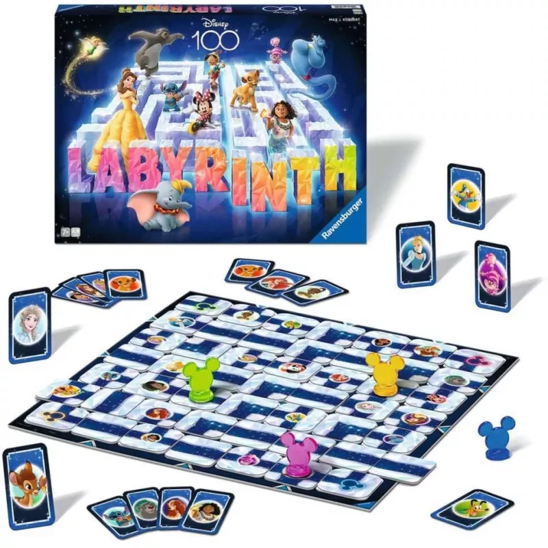 Disney 100 Labyrinth, juego de mesa
