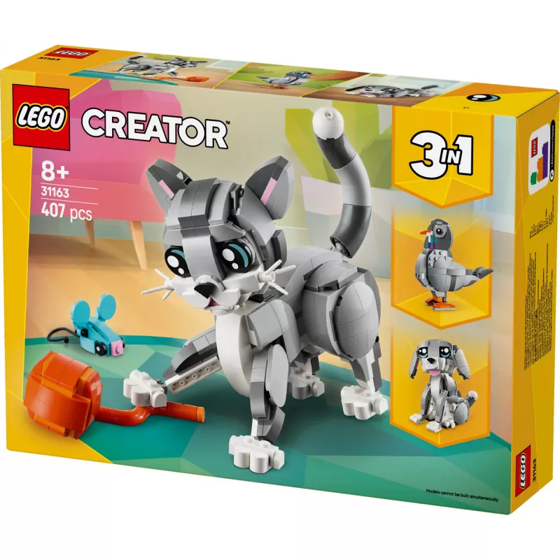 LEGO CREATOR 3 EN 1 31163 Gato juguetón