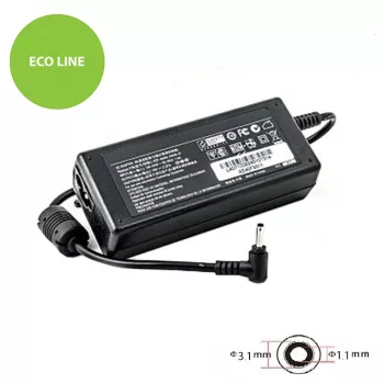 Fuente de alimentación Extra Digital AS45F3011 45W 19V 2,37A para portátiles ASUS