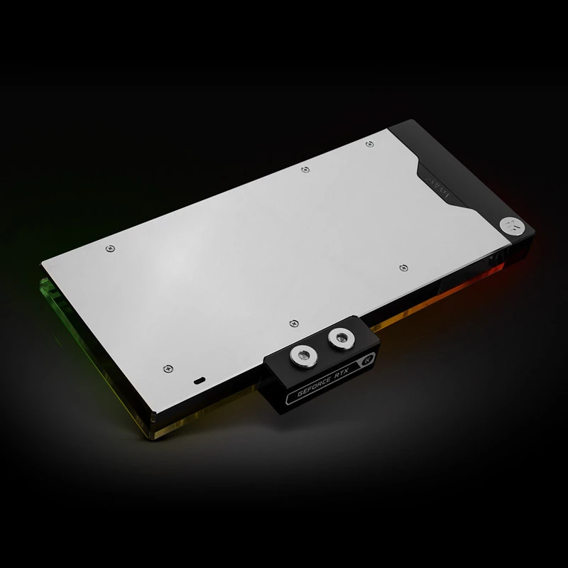 Backplate EK Water Blocks Aluminio Gris