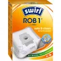 Bolsas para aspirador SWIRL EcoPor ROB1 bolsas de repuesto compatibles con diversos aspiradores, microfiltro de papel, pack de 5