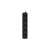 Alargador de corriente Lanberg PS0-05F-0300-BK 3m 5 tomas AC interior negro
