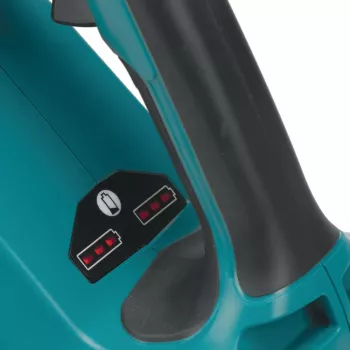 Soplador de hojas a batería Makita DUB362Z 193 km/h negro, turquesa 18 V ion-litio (Li-Ion)