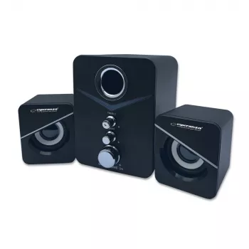 Esperanza EP153 Juego de altavoces USB 2.1 6 W Negro