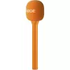 Rode Interview GO – micrófono compacto de mano para entrevistas, naranja
