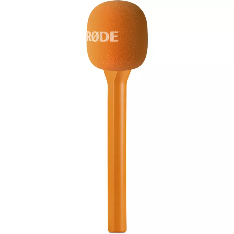 Rode Interview GO – micrófono compacto de mano para entrevistas, naranja