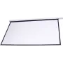 Pantalla de proyección EUROLITE 300 cm 16:9 modelo 80901163 para montaje en pared o techo