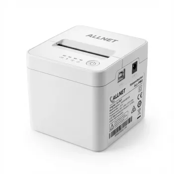 Impresora térmica móvil ALLNET ALL-PM03 USB Bluetooth 58 mm negra