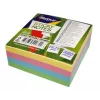 Notas adhesivas Forpus, 75x75 mm, surtido de 4 colores pastel, cubo (1x320)