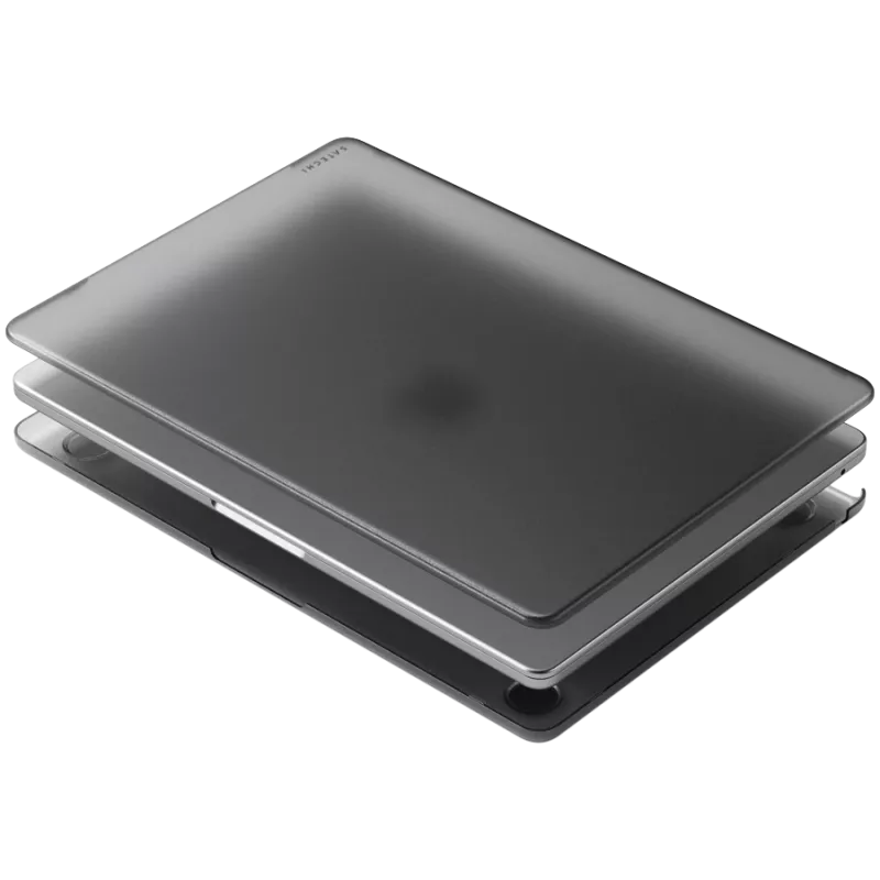 Funda rígida Satechi Eco Hardshell ST-MBAM2DR para MacBook Air 13 M2, oscura
