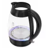 Lafe Essential XL CEG016 hervidor eléctrico de cristal, 2 l, 2200 W, negro