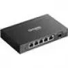 Switch de red TP‑LINK SG2206MP L2 Gigabit Ethernet PoE 5 puertos (5x Gigabit, 1x SFP, PoE+ 4 puertos, presupuesto 63W)